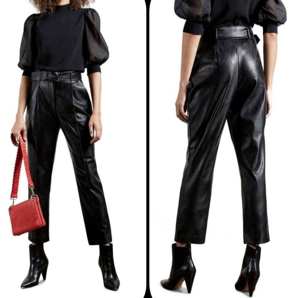 Ted Baker Faux Leather Trousers
